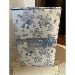 Stanley x Love shack Fancy 40 oz Everblooming Rosettes Quencher Blue Tumbler New